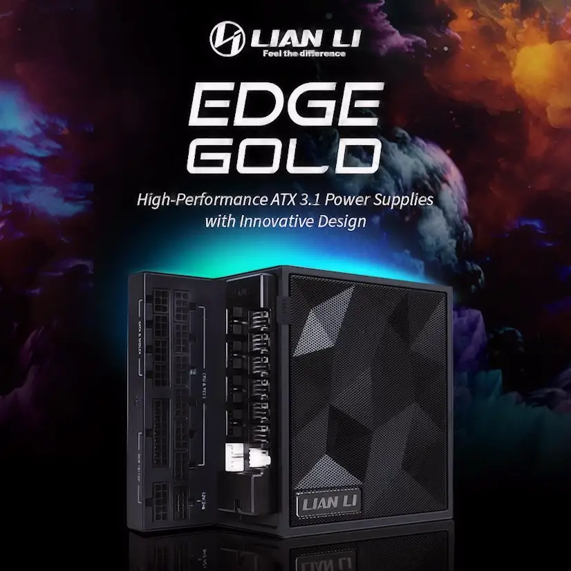 Montaje Fuente Alimentación LIAN LI EDGE GOLD 1200W ATX 3.1 Gaming PC Ajalvir